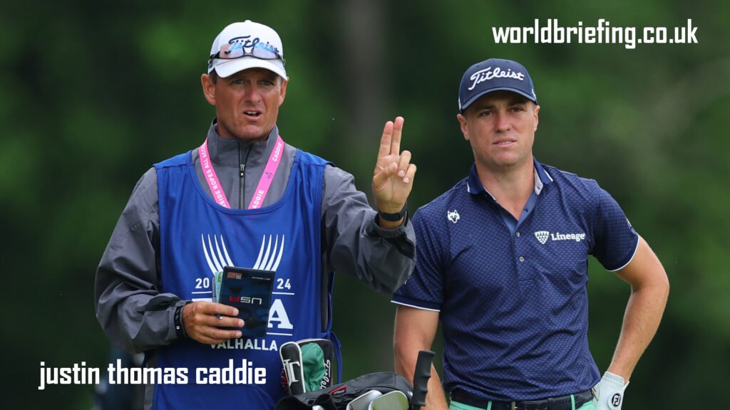 justin thomas caddie