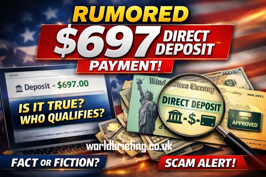 rumored $697 direct deposit payment