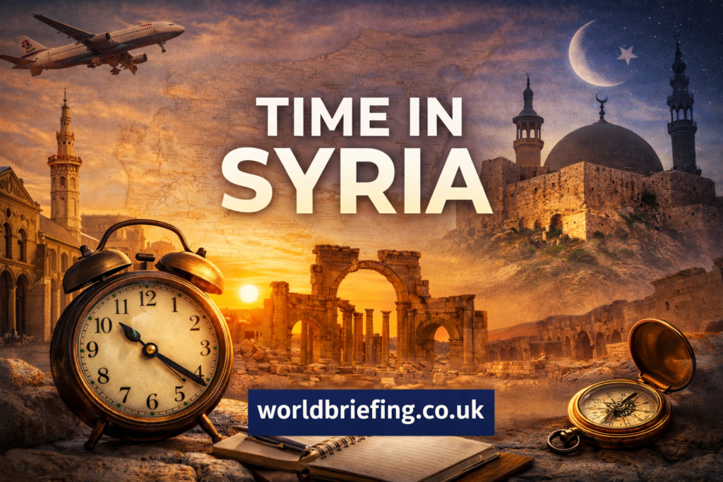 time in syria