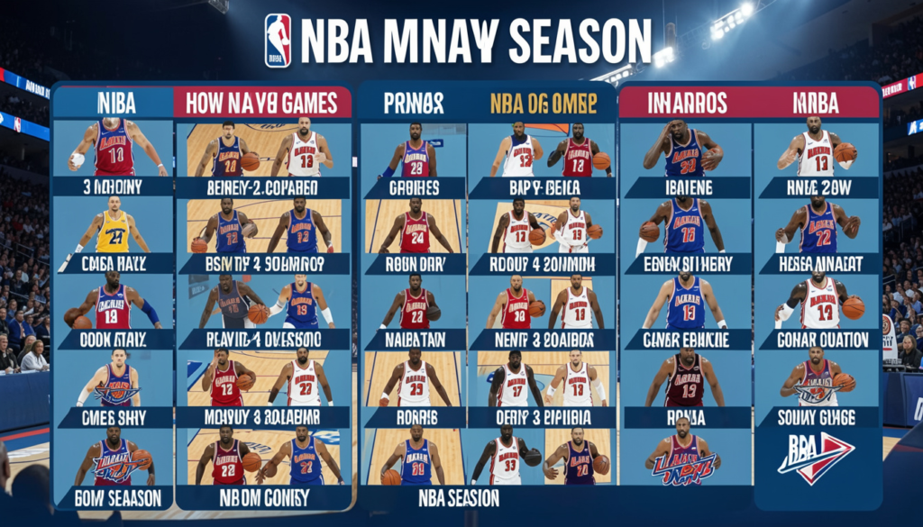 how many games in nba season