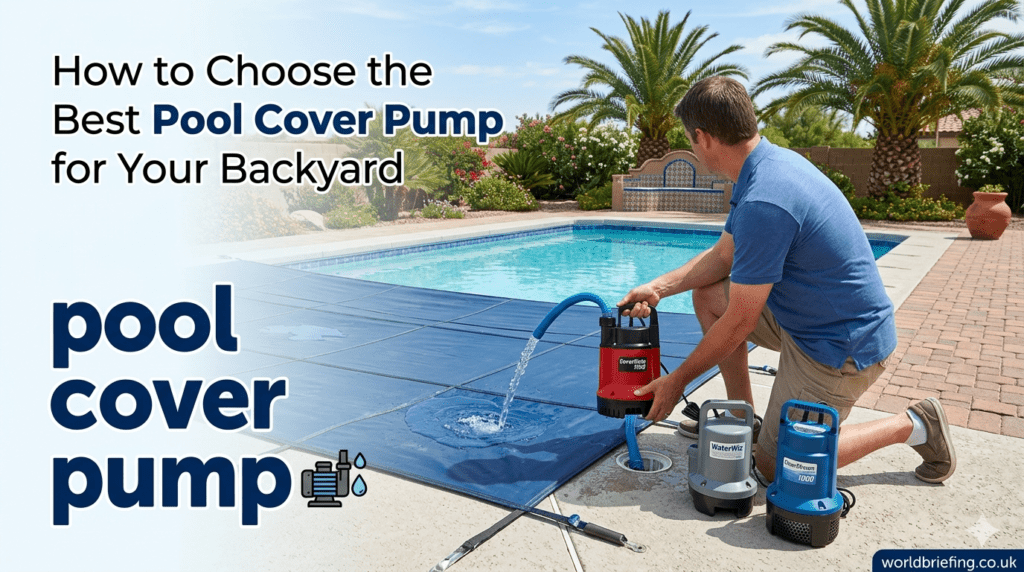 How to Choose the Best Pool Cover Pump for Your Backyard pool cover pump