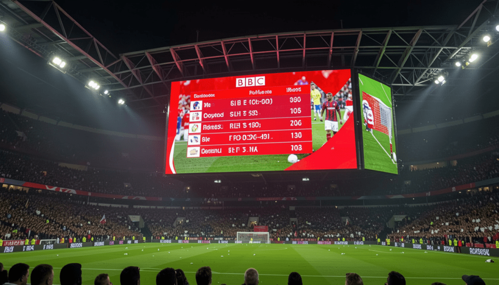 bbc football score​